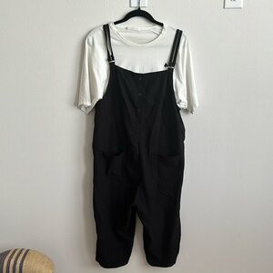 Overall pants two piece woman